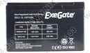 Аккумулятор Exegate EG12-12/EXG12120/GP 12120  (12V,  12Ah) для UPS <EP160757RUS>