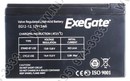 Аккумулятор Exegate EG12-12/EXG12120/GP 12120  (12V,  12Ah) для UPS <EP160757RUS>