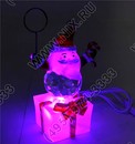 Orient <NY6001> Держатель для фотографий/визиток "Дед Мороз подарок на  память" (7 цветов, USB)