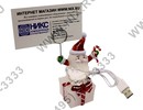 Orient <NY6001> Держатель для фотографий/визиток "Дед Мороз подарок на  память" (7 цветов, USB)