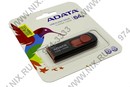 ADATA Classic C008 <AC008-64G-RKD>  USB2.0 Flash Drive 64Gb