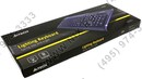 A4Tech Slim Multimedia Keyboard KD-800L <USB>  104КЛ+11КЛ М/Мед, подсветка клавиш