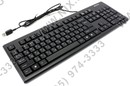 Клавиатура A4Tech KR-83 Black <USB>  104КЛ