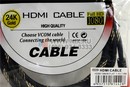 VCOM <VHD6200D-1.8м> Кабель HDMI to HDMI (19M  -19M) 1.8м, ver1.4, плоский