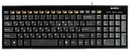 Клавиатура A4Tech  KX-100 Black <USB> 104КЛ
