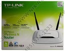 TP-LINK <TL-WR841N> Wireless N Router (4UTP 100Mbps,  1WAN, 802.11b/g/n, 300Mbps, 2x5dBi)
