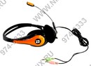 Наушники с микрофоном Defender Esprit HN-836  Black+Orange (шнур 2м) <63836>