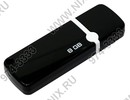 Qumo Optiva <QM8GUD-OP2-Black> USB2.0  Flash  Drive  8Gb  (RTL)