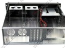 Server Case 3U Procase <PA339-B-0> Black MicroATX, без БП с дверцей,  Al