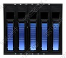 Procase <A3-305SATA3(BL)>  HotSwap корзина 5xSATA/SAS 2.5”/3.5”