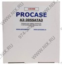 Procase <A3-305SATA3(BL)>  HotSwap корзина 5xSATA/SAS 2.5”/3.5”