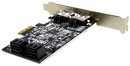 STLab A-520 (RTL)  PCI-Ex2, SATA 6Gb/s, 2port-ext, 4port-int, RAID, Hyper  Duo