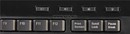 Клавиатура Gembird KBL-007-White  Black  <USB>  104КЛ,  подсветка  клавиш