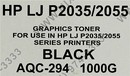 Тонер AQC-294  (HP P2035/2055) 1000 г