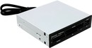 Aerocool <АТ-981>3.5" Internal  USB2.0 CF/MD/MMC/SDHC/microSDHC/xD/MS(/Pro/Duo/M2) Card Reader/Writer+1xUSB2.0