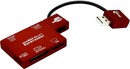 Aerocool <AT-819> USB2.0 MMC/SDHC/microSDHC/MS(/Pro/M2)/SIM Card  Reader/Writer