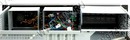 Server Case 2U Procase <GM238D-B-0> Black, MicroATX, без БП,  LCD display, с дверцей