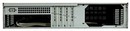 Server Case 2U Procase <GM238D-B-0> Black, MicroATX, без БП,  LCD display, с дверцей