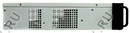 Server Case 2U Procase <GM238D-B-0> Black, MicroATX, без БП,  LCD display, с дверцей