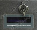 Server Case 2U Procase <GM238D-B-0> Black, MicroATX, без БП,  LCD display, с дверцей