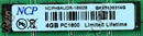 NCP  DDR3  DIMM  4Gb  <PC3-12800>