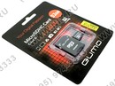 Qumo <QM32MICSDHC10> microSDHC 32Gb  Class10 + microSD-->SD Adapter