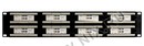 Patch Panel 19" 2U UTP 48 port кат.6 5bites  <LY-PP6-06>разъём KRONE&110 (dual IDC)