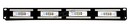 Patch Panel 19" 1U UTP 24 port кат.5e 5bites  <LY-PP5-07>разъём KRONE&110 (dual IDC)