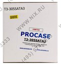Procase <T3-305SATA3(-BL)>  HotSwap корзина 5xSATA/SAS 3.5”