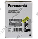 Panasonic KX-TG6811RUB <Black> р/телефон  (трубка с ЖК диспл., DECT)