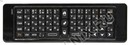 Мини-клавиатура Kreolz WKR-45 Black + мышь,  лазерная указка, ПДУ, беспроводная