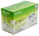 TP-LINK <TL-PA4010PKIT> AV600 Nano Powerline Adapter Kit (2  адаптера,1UTP 100Mbps, Powerline 600Mbps)