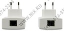 TP-LINK <TL-PA4010KIT> AV500 Nano Powerline Adapter Kit (2 адаптера,1UTP 100Mbps, Powerline  500Mbps)