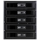 Procase <L3-305-SATA3-BK>  HotSwap  корзина  5xSATA/SAS  2.5”/3.5”