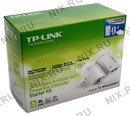 TP-LINK <TL-WPA2220KIT> AV200 WiFi Powerline Extender Kit (2  адаптера,1UTP 100Mbps, Powerline 200Mbps, 802.11n)