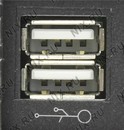 Server Case 1U Procase <UM125-B-0>  Black  Mini-ITX,  без  БП