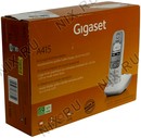 Р/телефон Gigaset A415 <White> (трубка с ЖК  диспл., База)  стандарт-DECT,  РО,  ГТ