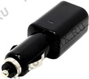 KS-is Panzq KS-207 Автомобильное зарядное уст-во USB (Вх. DC12-24V, Вых.DC5V,  10W, 2xUSB, 3 адаптера)