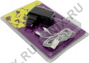 KS-is Jich KS-206 Зарядное устройство USB (Вх. AC220V, Вых. DC5V,  10.5W,  USB,  кабель  microUSB/Lightning)