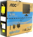 17"    ЖК монитор AOC e719sda <Black&Silver>  (LCD, 1280x1024, D-Sub, DVI)