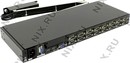 Procase <OCTO-16-C> 1U 16-port KVM модуль для консолей Unius17 и Unius19(клавиатура USB +  мышь  USB  +  VGA15pin)