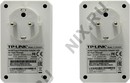 TP-LINK <TL-PA4020PKIT> AV600 Powerline Adapter Kit (2 адаптера, 2UTP 100Mbps, Powerline  500Mbps)