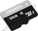 ADATA Premier <AUSDX64GUICL10-R> microSDXC Memory  Card  64Gb  UHS-I  U1