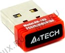 A4Tech <G11-590FX Black&Red>  (RTL) USB 5btn+Roll, беспроводная