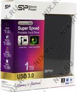 Silicon Power <SP010TBPHDD06S3K> Diamond D06 Black USB3.0 Portable 2.5"  HDD 1Tb EXT (RTL)