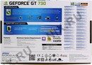 4Gb <PCI-E> DDR3 MSI N730-4GD3  (RTL) D-Sub+DVI+HDMI <GeForce GT730>