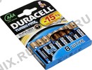 Duracell TURBO MAX MX2400-8 (LR03) Size"AAA", 1.5V, щелочной (alkaline) <уп. 8  шт>