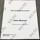 MultiCo <MY-MC100A 20km>100Base-TX to 100Base-FX Media Converter (1UTP, 1SC,  SM)