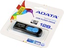 ADATA DashDrive UV128 <AUV128-128G-RBE> USB3.0 Flash Drive  128Gb