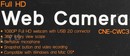 CANYON <CNE-CWC3 Black>  Web  Camera  (USB2.0,  микрофон)